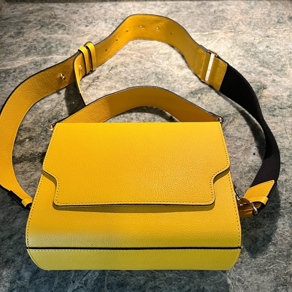 NWOT yellow Marge Sherwood handbag